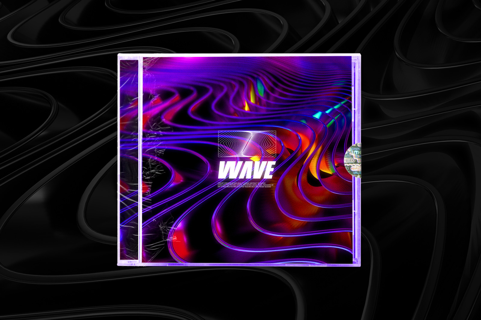 Glossy Waves Backgrounds & Shapes Glossy Waves Backgrounds & Shapes