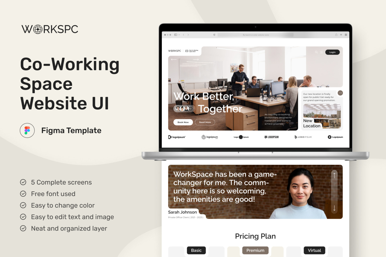 WorkScape - Co-Working Space Website WorkScape - Co-Working Space Website