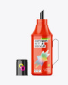 Glossy Opened Oil Dispenser Bottle Mockup