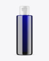 Blue Cosmetic Bottle Mockup