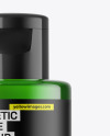 Green Cosmetic Bottle Mockup