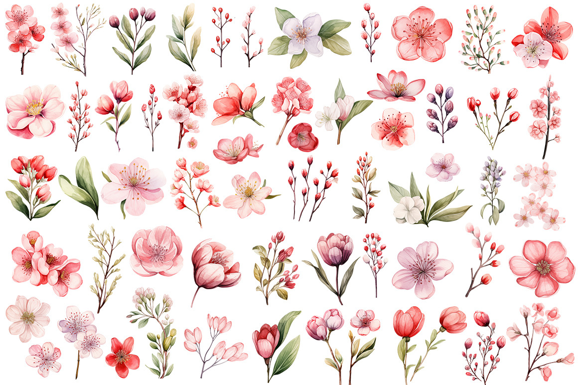 Watercolor Valentine Day PNG Watercolor Valentine Day PNG