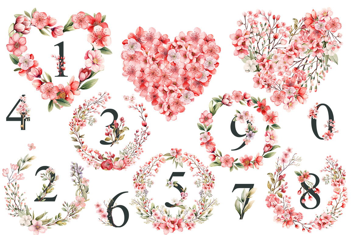Watercolor Valentine Day PNG Watercolor Valentine Day PNG