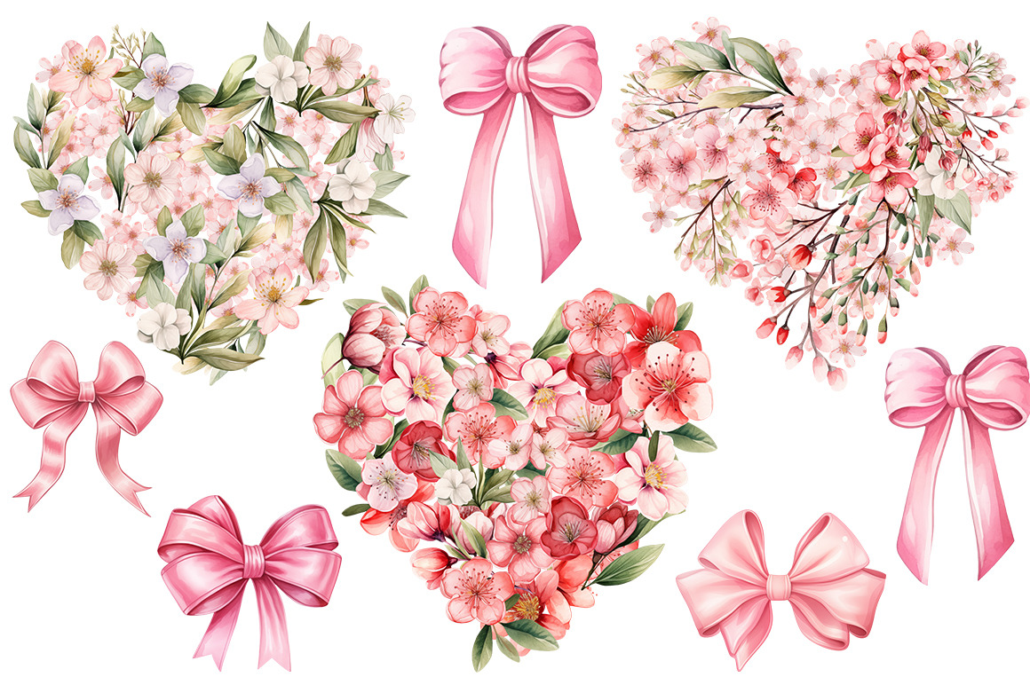 Watercolor Valentine Day PNG Watercolor Valentine Day PNG