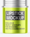 Metallic Lipstick Mockup