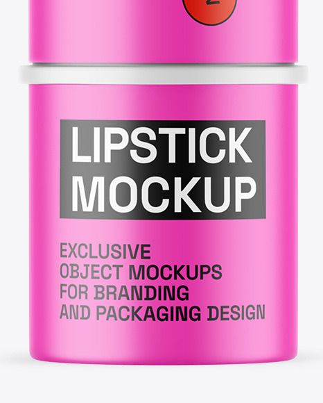 Matte Lipstick Mockup