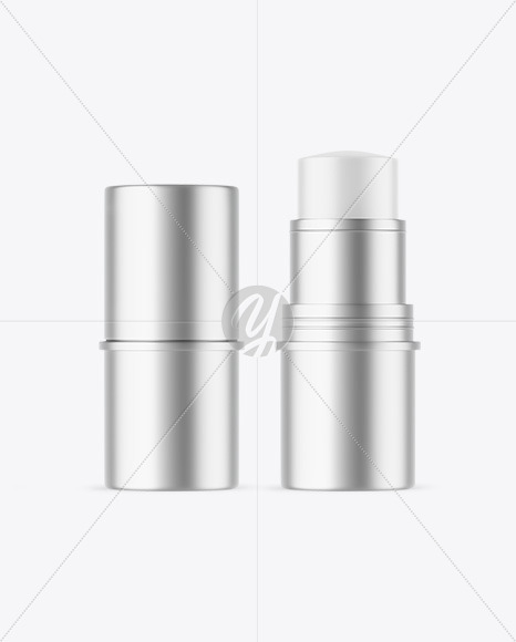 Matte Metallic Lipstick Mockup