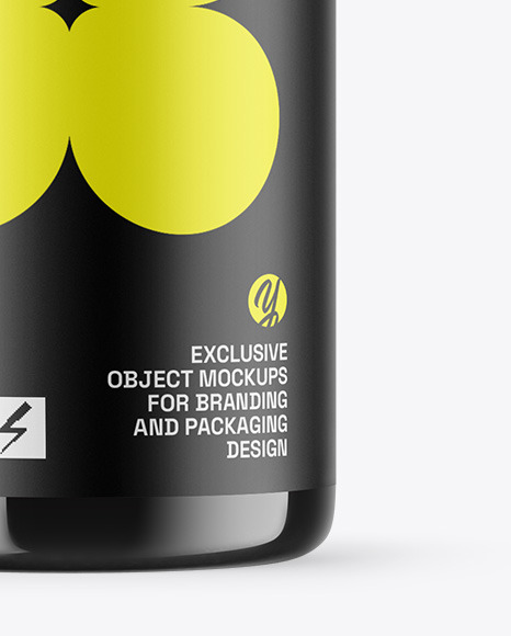 Amber Cosmetic Bottle Mockup Amber Cosmetic Bottle Mockup