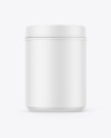 Matte Jar Mockup