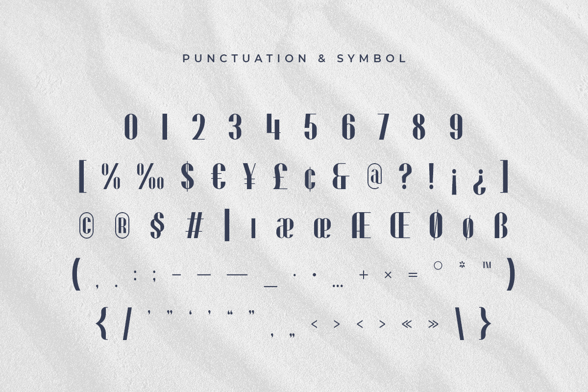 High Sans Serif - Elegant Luxury Sans Serif