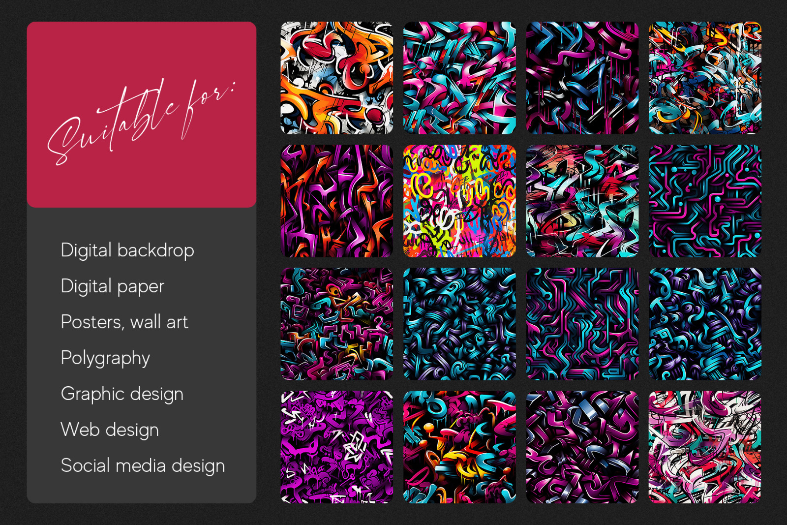 Bold Urban Graffiti Texture Pack Bold Urban Graffiti Texture Pack