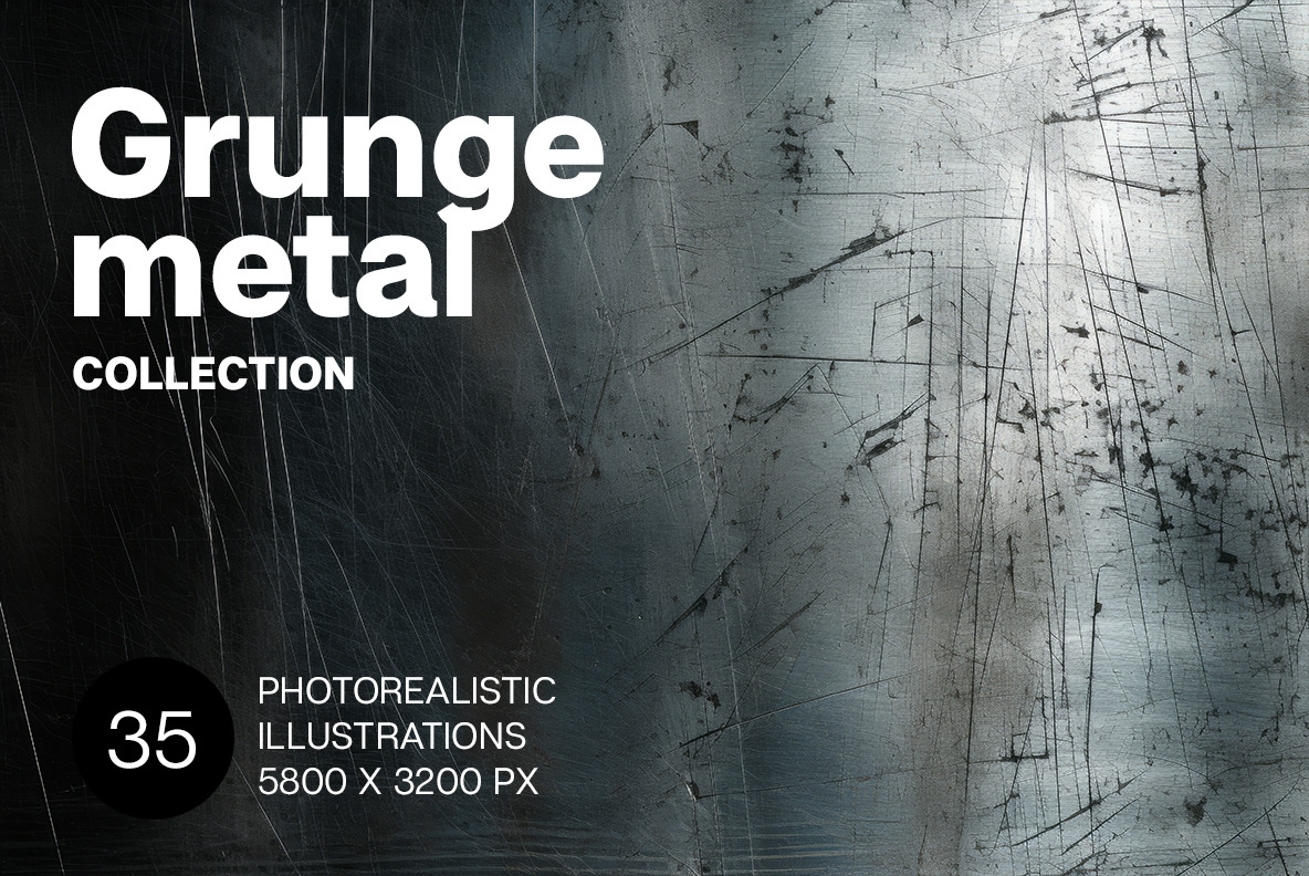 Grunge metal textures