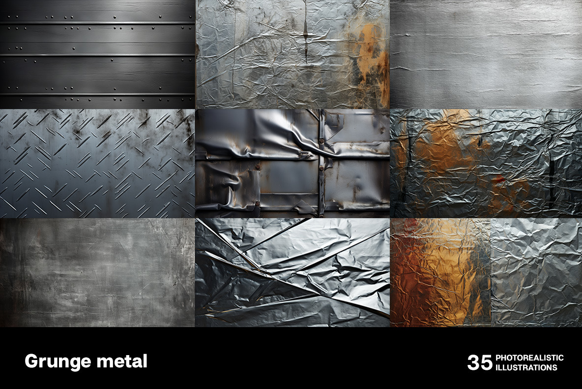 Grunge metal textures Grunge metal textures
