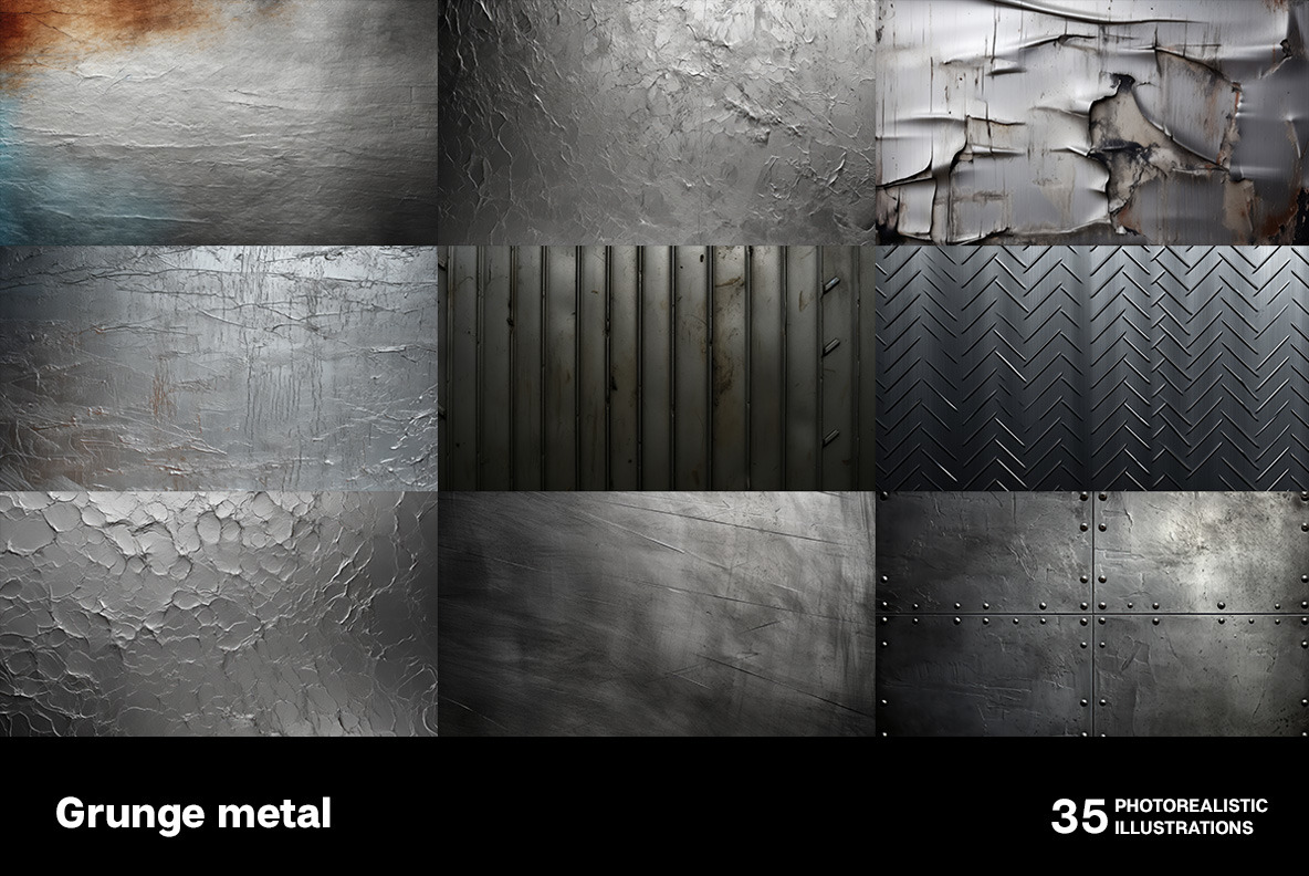 Grunge metal textures Grunge metal textures