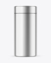 Metallic Protein Jar Mockup Metallic Protein Jar Mockup