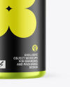 Metallic Protein Jar Mockup Metallic Protein Jar Mockup