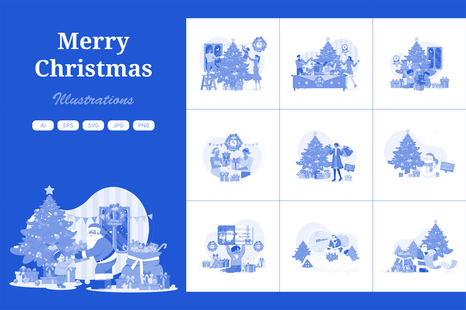 M522_Christmas Illustration Pack M522_Christmas Illustration Pack