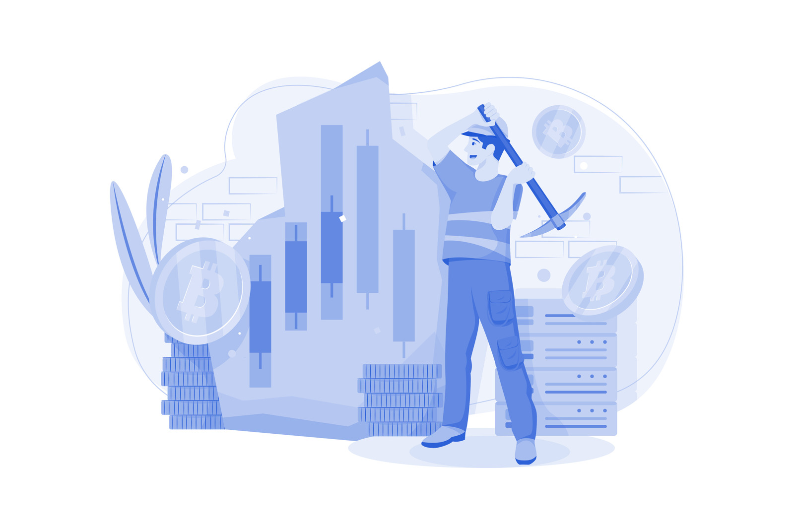 M523_Cryptocurrency Illustration Pack M523_Cryptocurrency Illustration Pack
