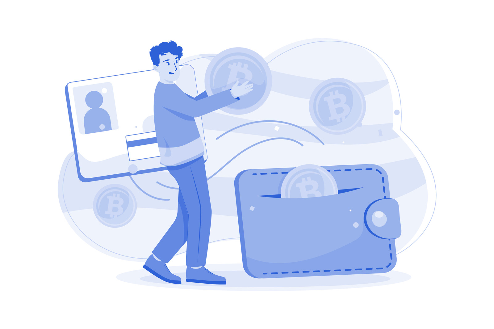 M523_Cryptocurrency Illustration Pack M523_Cryptocurrency Illustration Pack