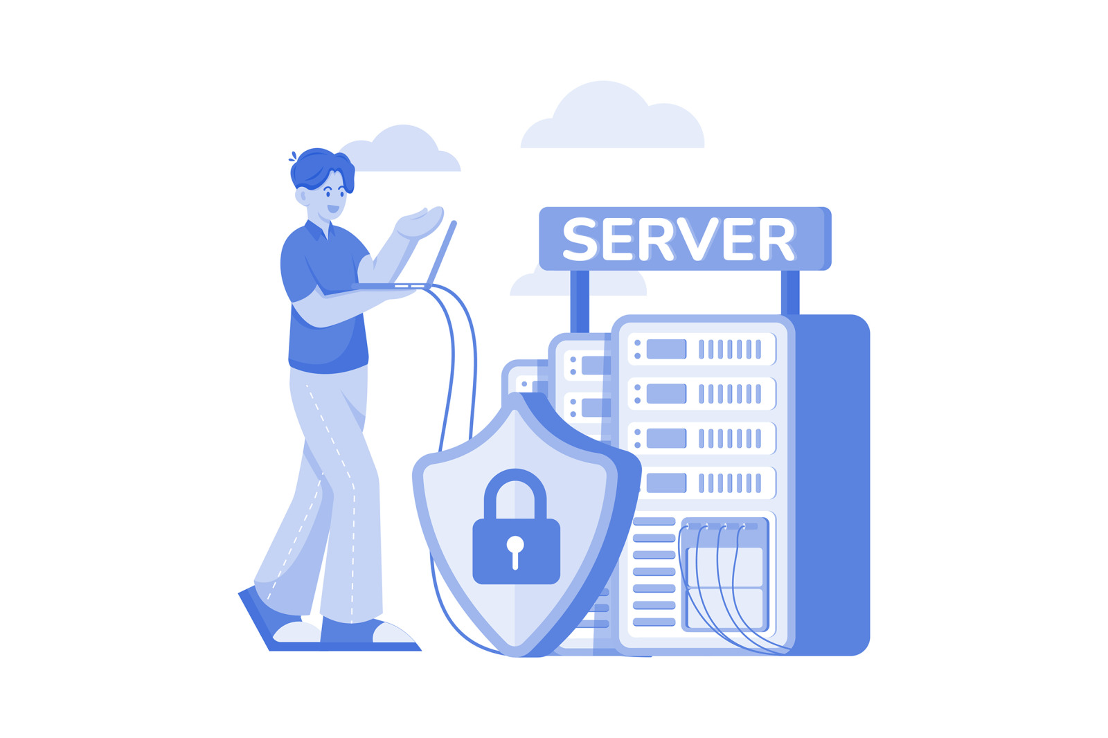 M524_Cyber Security Illustration Pack M524_Cyber Security Illustration Pack