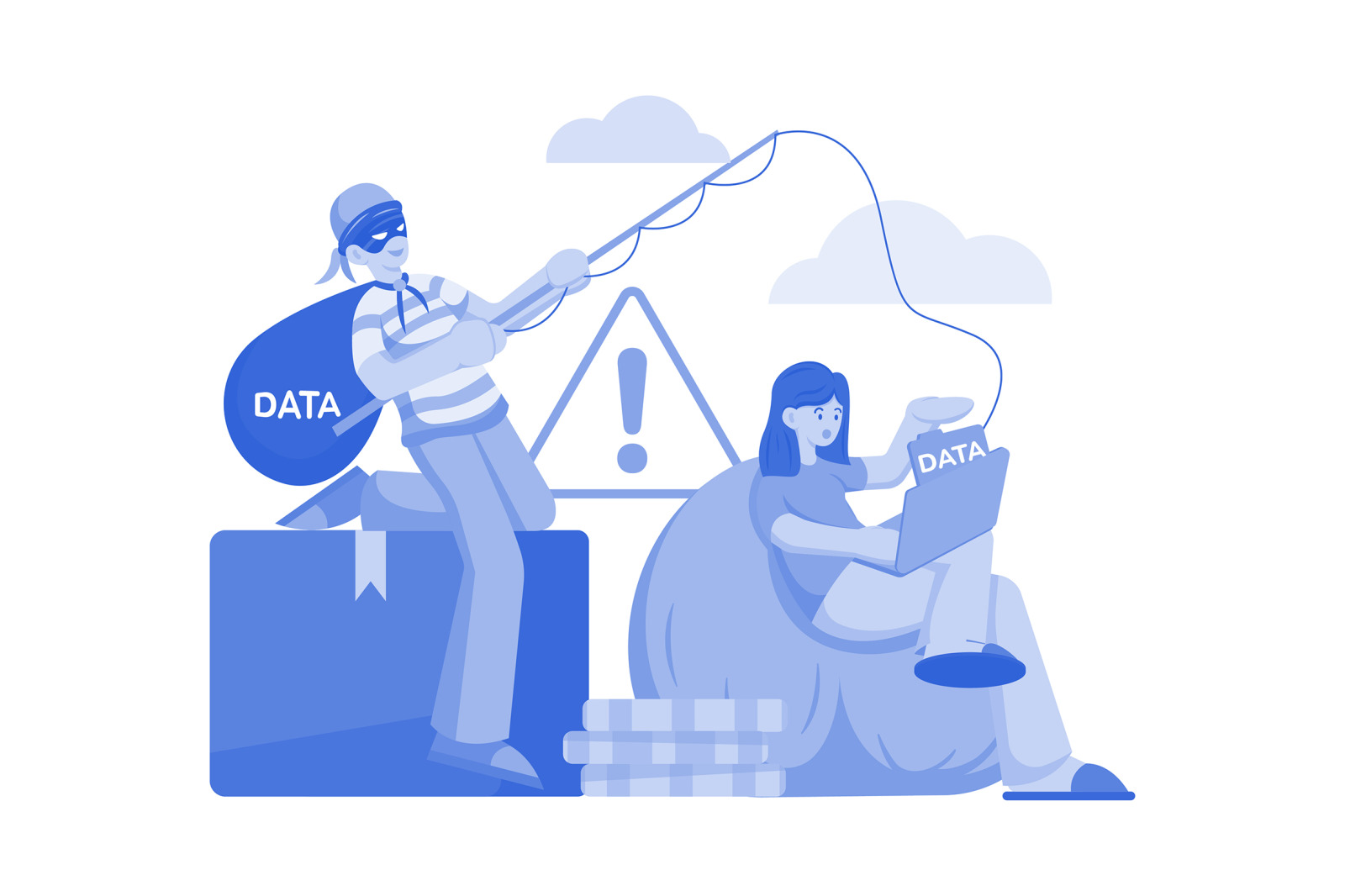 M524_Cyber Security Illustration Pack M524_Cyber Security Illustration Pack