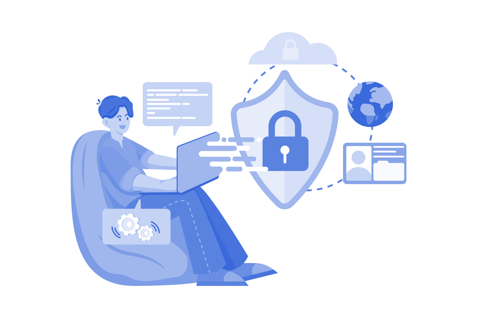 M524_Cyber Security Illustration Pack M524_Cyber Security Illustration Pack
