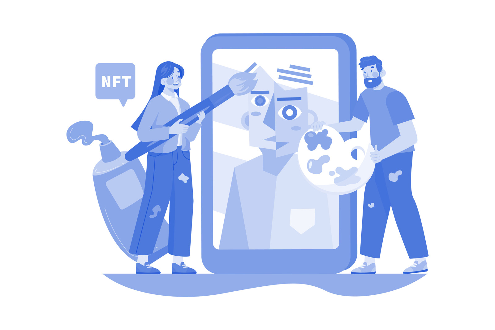 M525_NFT & Crypto Illustration Pack M525_NFT & Crypto Illustration Pack