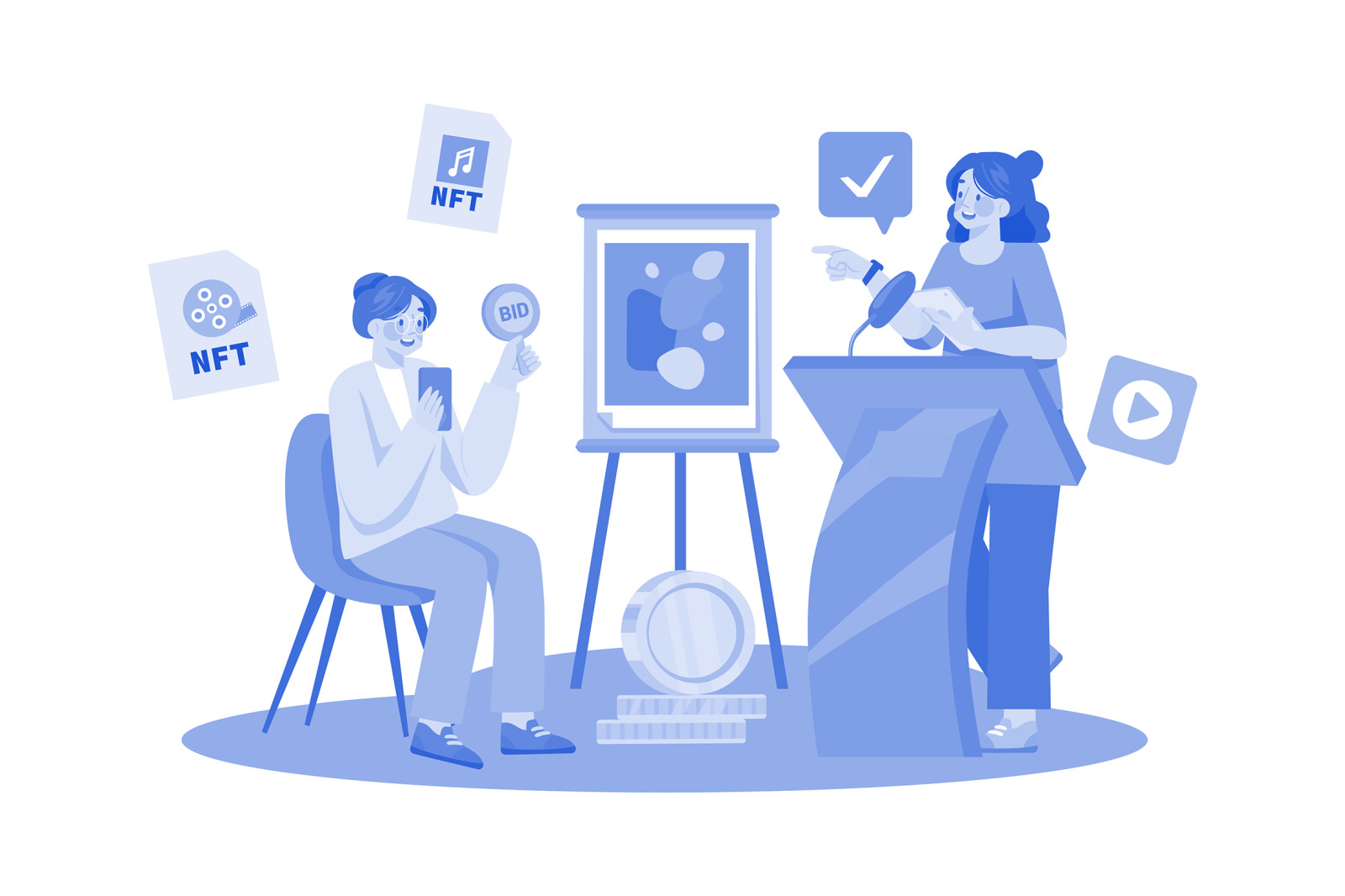M525_NFT & Crypto Illustration Pack M525_NFT & Crypto Illustration Pack