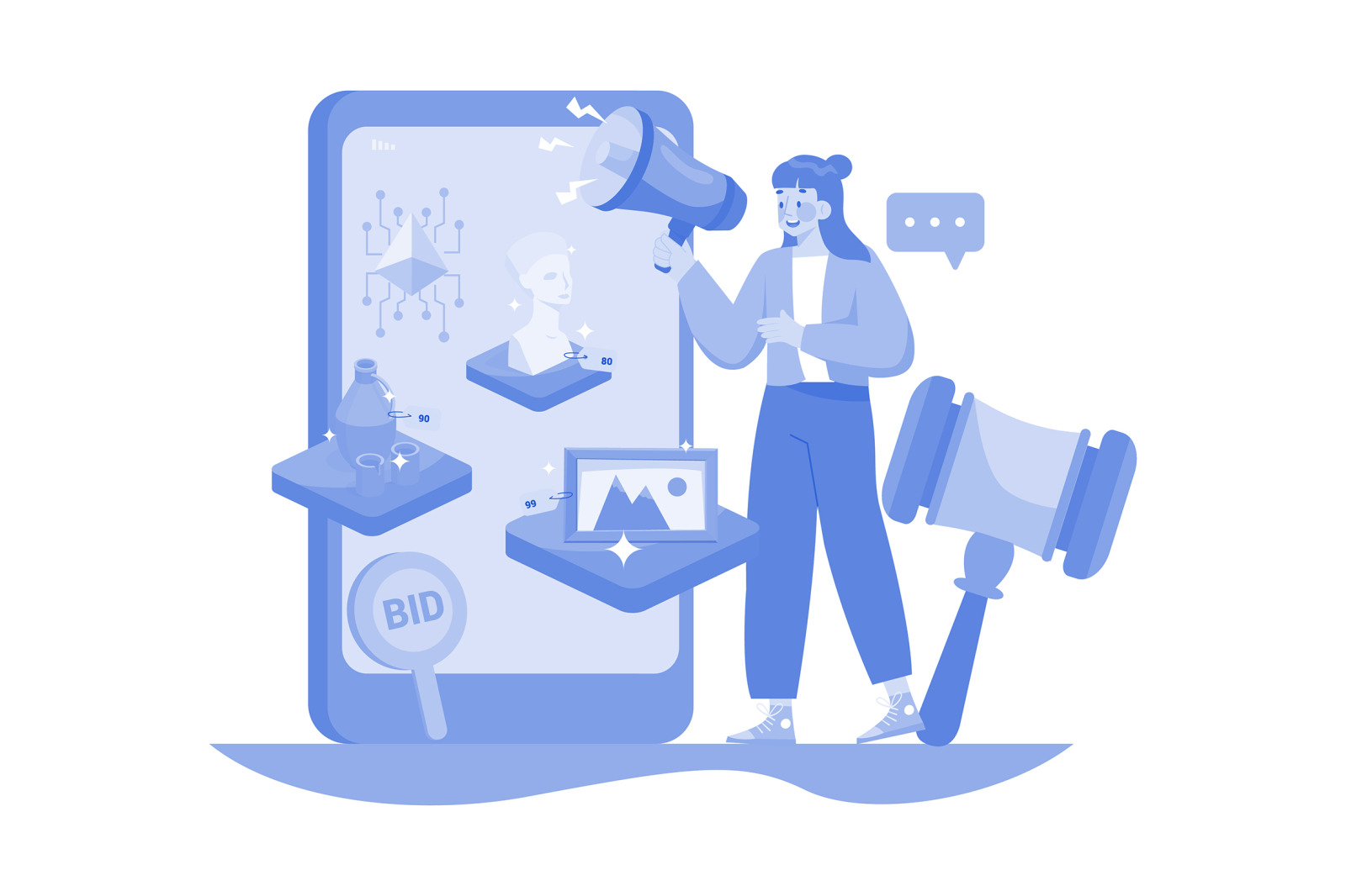 M525_NFT & Crypto Illustration Pack M525_NFT & Crypto Illustration Pack