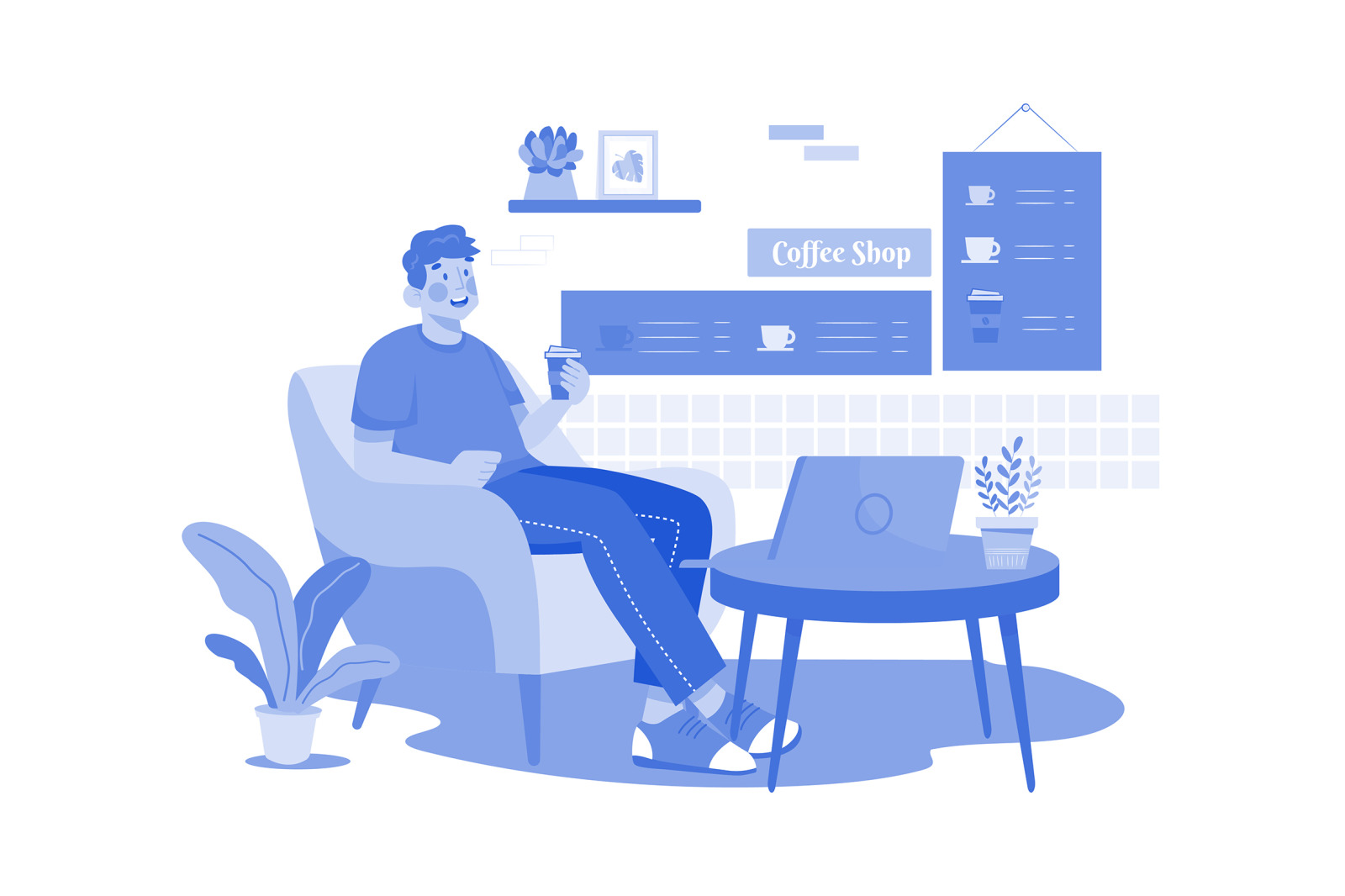 M527_Remote Working Illustration Pack M527_Remote Working Illustration Pack