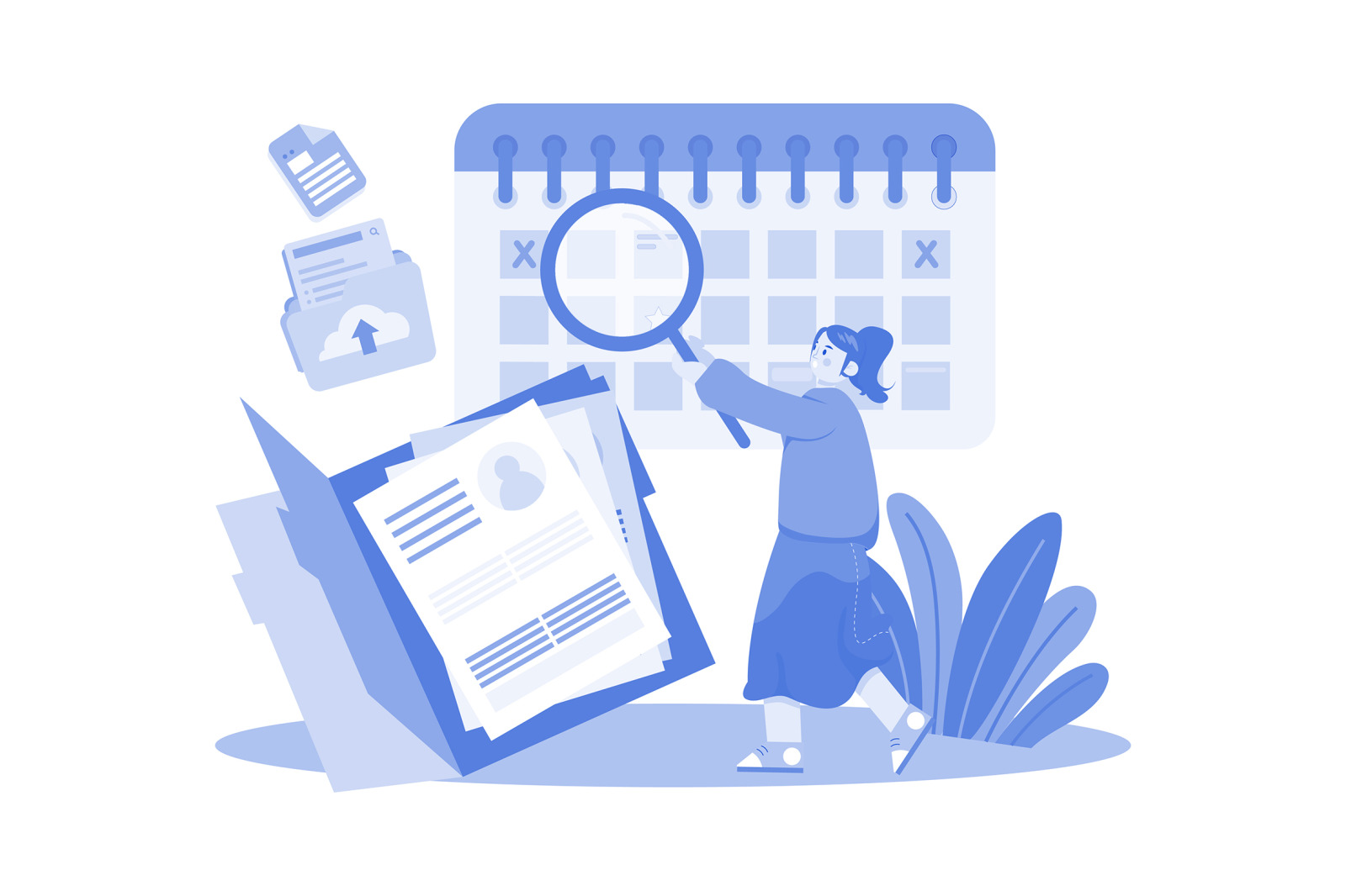 M528_Interview & Hiring Illustration Pack M528_Interview & Hiring Illustration Pack