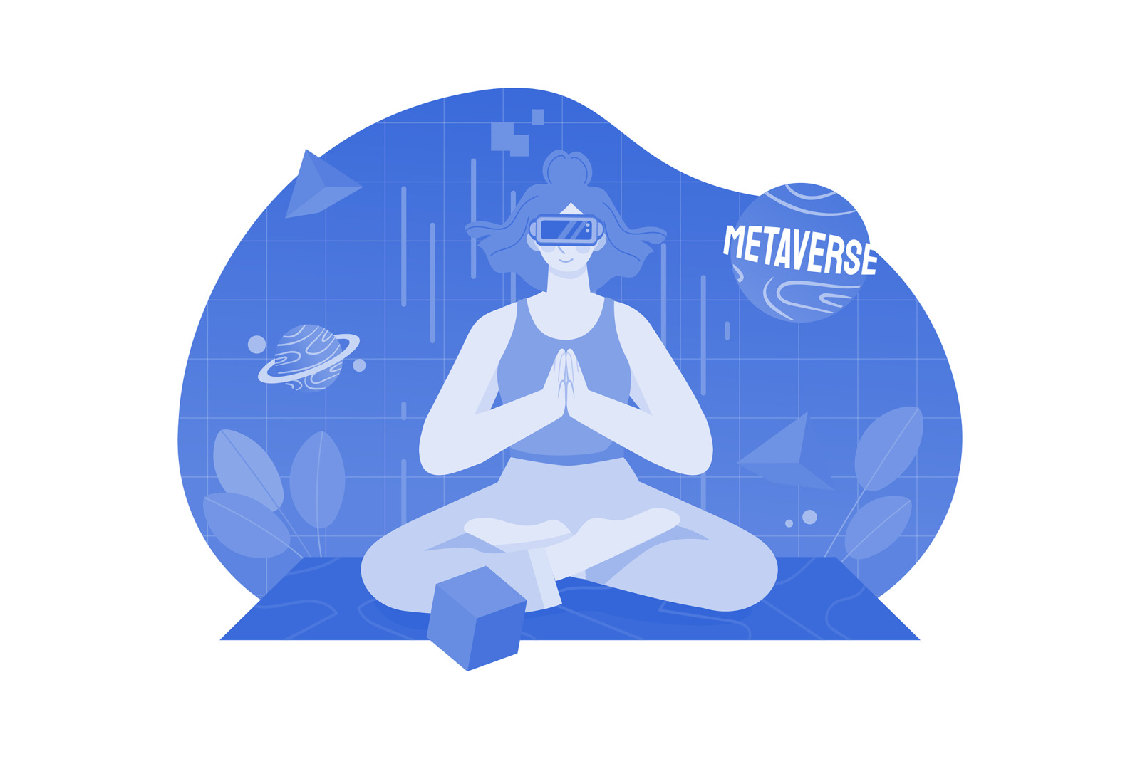 M529_Digital Metaverse Illustration Pack M529_Digital Metaverse Illustration Pack