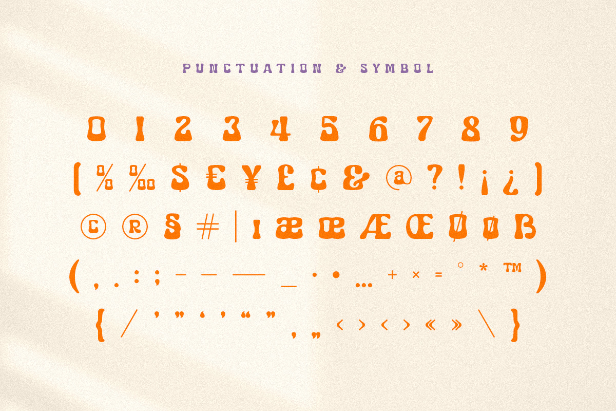 Midas - Retro Vintage Ligature Font