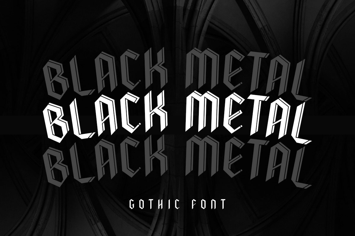 Gothic - Modern Blackletter Font