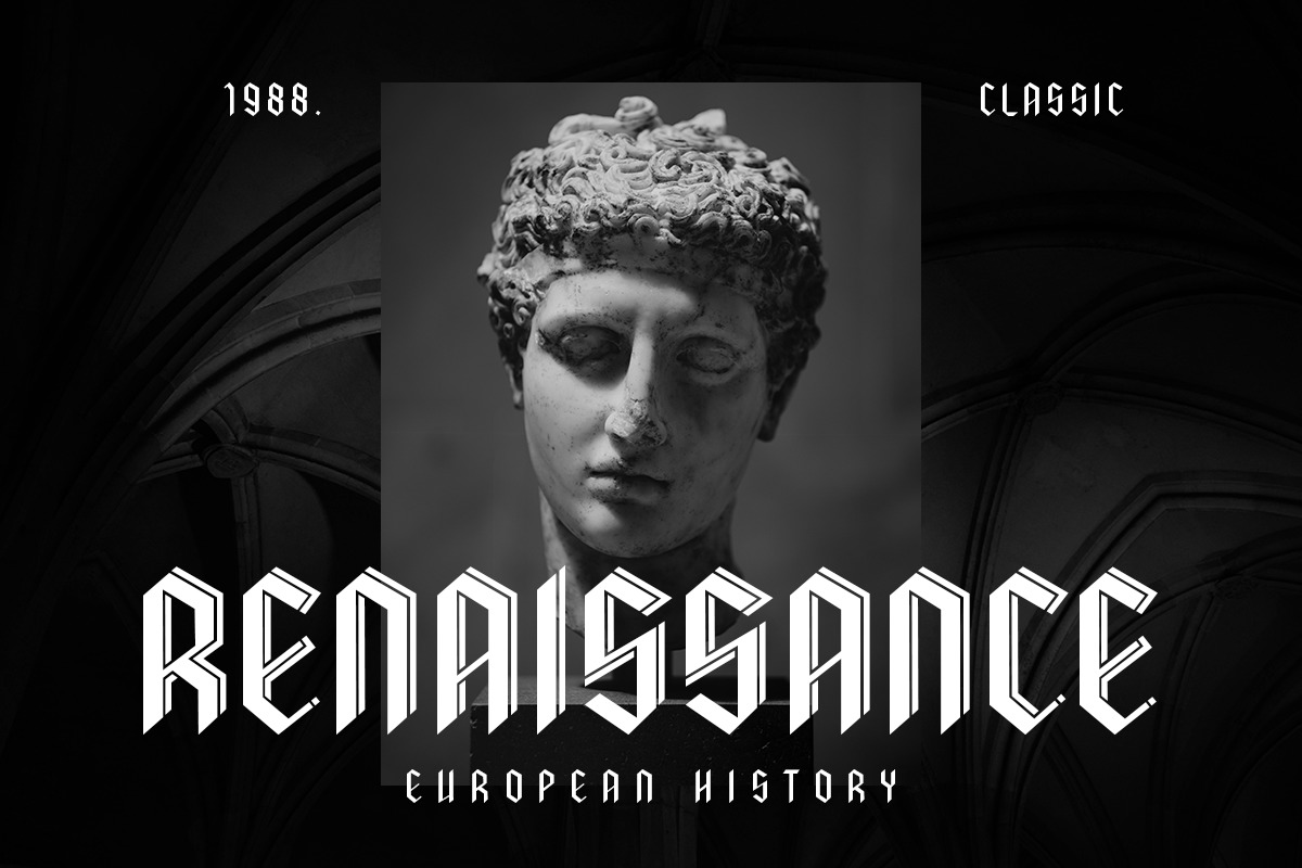 Gothic - Modern Blackletter Font Gothic - Modern Blackletter Font