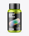 Metallic Protein Jar Mockup Metallic Protein Jar Mockup