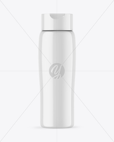 Glossy Cosmetic Bottle Mockup