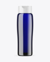 Blue Cosmetic Bottle Mockup