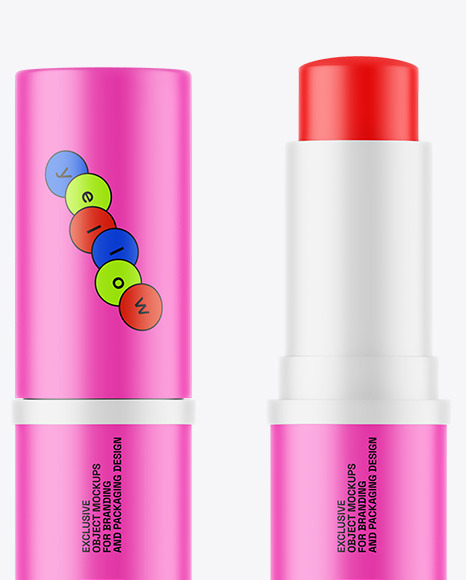 Matte Lipstick Mockup