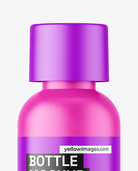 Matte Bottle Mockup