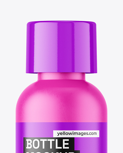 Matte Bottle Mockup