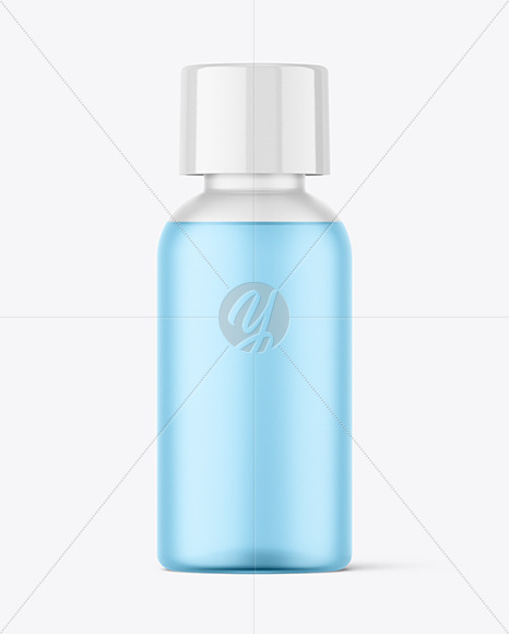 Frosted Bottle Mockup