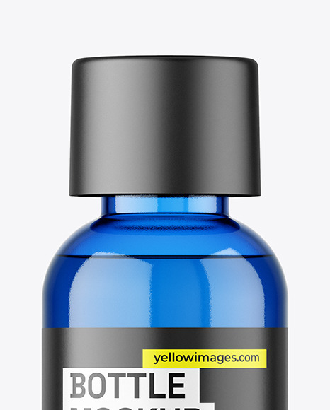 Blue Bottle Mockup