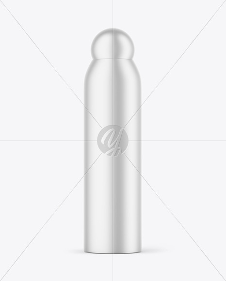 Metallic Bottle Mockup
