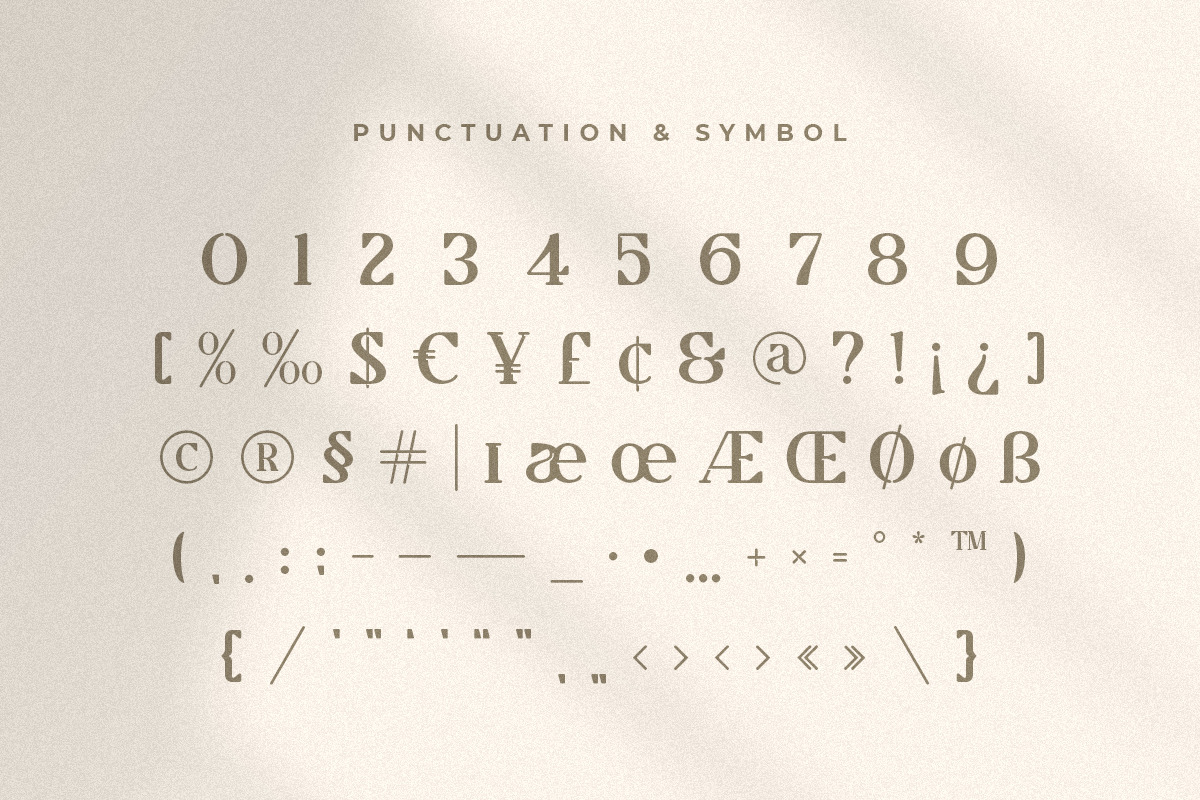 Mango - Modern Stylish Serif Mango - Modern Stylish Serif