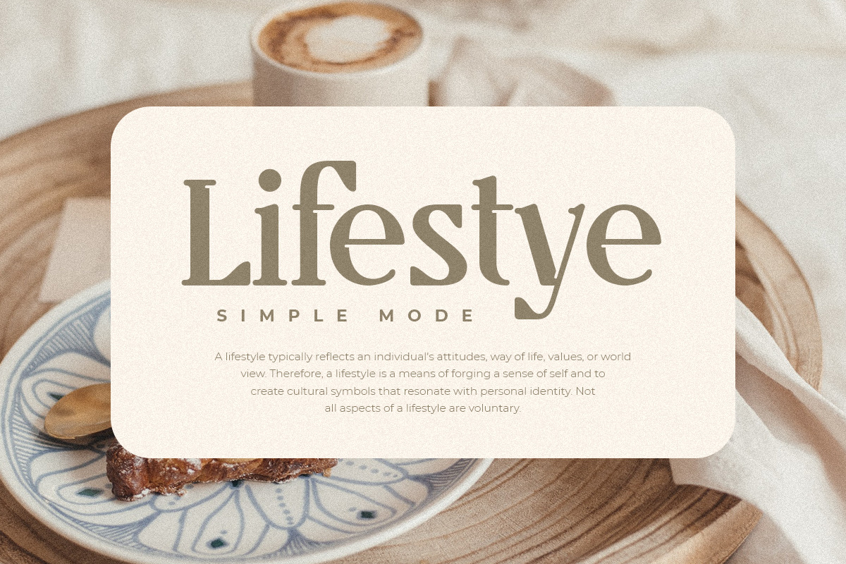 Mango - Modern Stylish Serif Mango - Modern Stylish Serif