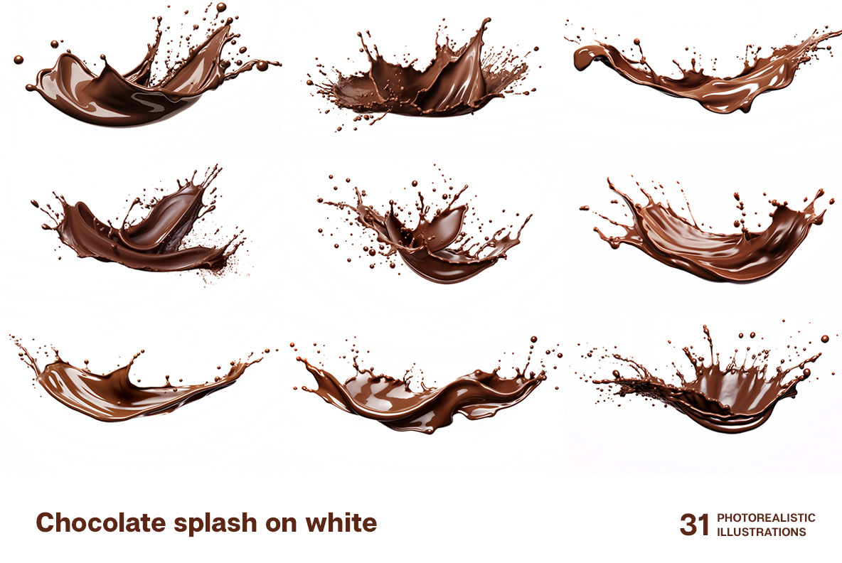 Chocolate splash