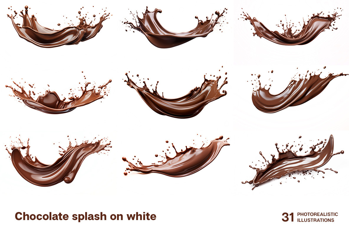 Chocolate splash