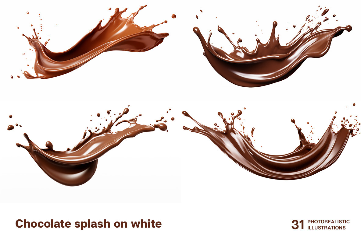 Chocolate splash