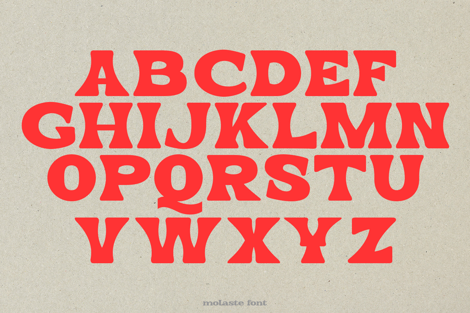 Molaste Retro Font Molaste Retro Font